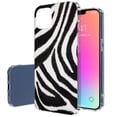 thumbnail image 1 of TalkingCase Slim Case for Apple iPhone 13 Pro, Slim Thin Gel Tpu Cover, Zebra Skin 3 Print, Light Weight, Flexible, Soft, Anti-Scratch, Printed in USA, 1 of 7