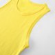 thumbnail image 5 of Tank Top Y Shorts Conjunto Niñas Moda Casual Color Sólido Algodón sin Mangas Cuello Redondo Top Y Cintura Elástica Shorts Conjunto de Dos Piezas Tank Tops Largos, 5 of 7