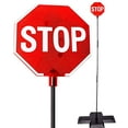 thumbnail image 2 of LED Stop Sign Parking Assistant for Garage with Flashing Signal, 2 of 4