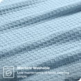 thumbnail image 3 of Bare Home Waffle Blanket - 100% Cotton - Lightweight & Breathable, 3 of 7
