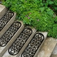 thumbnail image 4 of Furenl Rubber Stair Treads, Stair Mat Pattern Hollow Design Modern Simple Fashion Rubber Mat Anti Slip Wrought Design, 4 of 4