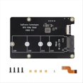 thumbnail image 1 of X1002 For Raspberry Pi 5 PCIe to M.2 NVMe SSD Expansion Board, 1 of 5