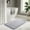 Gray, variant on Viflosae Bath Mats Indoor Outdoor Rugs Remembrance Foam Flat Floor Mat Bathroom Door Against Slip Carpet Bathroom Absorbent Floor Mat for Office, Standing Desk,