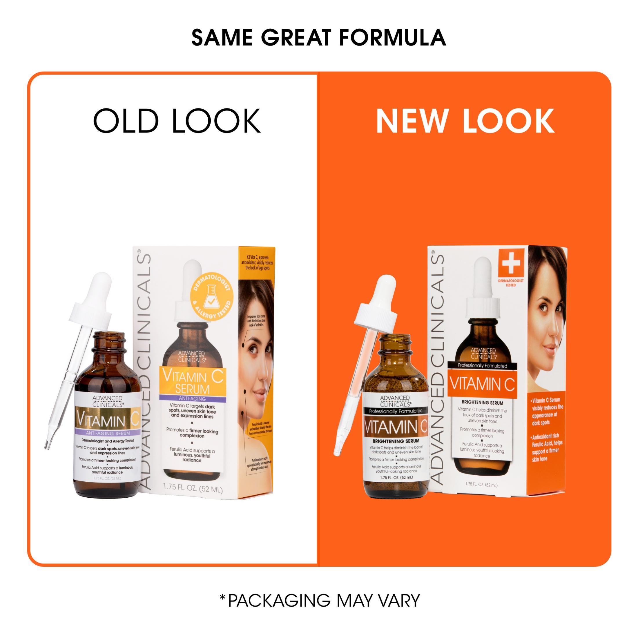 Advanced Clinicals Vitamin C Face Serum, 1.75 fl oz photo 3