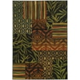 thumbnail image 1 of Tommy Bahama Villa Area Rugs - 5846C Contemporary Multi Boxes Blocks Bars Leaves Rug, 1 of 1