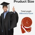 thumbnail image 5 of Graduation Rope Honor Rope Graduation In 2025 Graduate With Tassel Bachelor's Formal Dress Doctoral 67 Inches Long Blue And White, 5 of 5