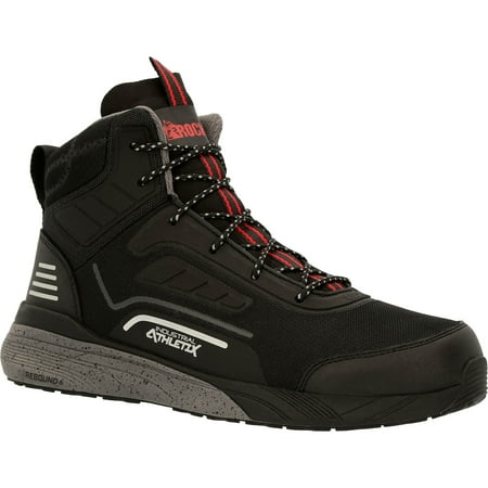 

Rocky Industrial Athletix Hi-Top Composite Toe Work Shoe Size 9.5(M)