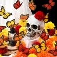 thumbnail image 6 of 40 Pcs Monarch Butterfly Wall Decorations Butterflies for Crafts Butterflies Wall Decor for Room Wedding Party (4.72''), 6 of 8