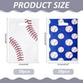 thumbnail image 2 of 100Pcs 2 Style Baseball Gift Bags Paper Baseball Themed Party Bags Blue White Baseballs Goodie Candy Bag Baseballs Party Favors for Sport Team Events Snack Candy Birthday Present Supplies DIY, 2 of 5