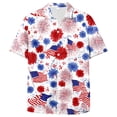 thumbnail image 6 of mgoYE Men's 250 Years America Anniversary 250th Independence Day Vintage O-Neck T-Shirt 250th American Anniversary Gifts(Red,3XL), 6 of 6