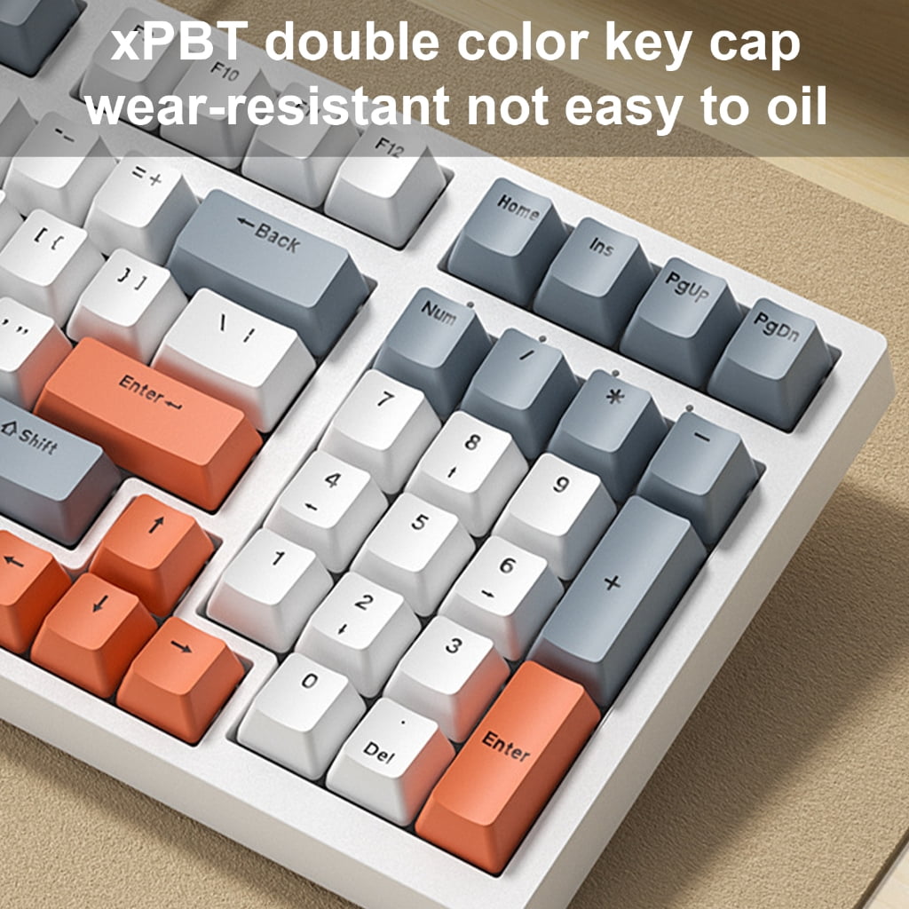 LED Mechanical Keyboard Hot Swappable Gaming Keyboard Corded Keyboard 96 Gaming Keyboard for Computer Laptops