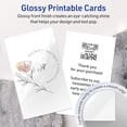 thumbnail image 2 of Avery Printable Rectangle Cards, 3" x 5", Glossy White, 75ct, 2 of 8