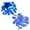 Blue, variant on 20/50pcs Mix Size Crystals Sewing Mirror Rhinestones Applique Flatback Acrylic