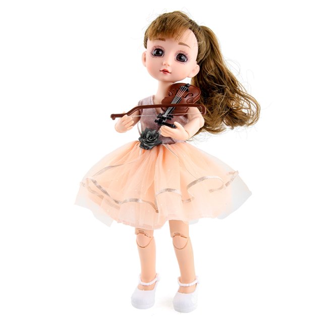 Tholdsy Muñeca de juguete para niñas pequeñas, muñecas interesantes, juguetes simples, articulaciones movibles únicas, juguete para niños Muñecas y casas de muñecas