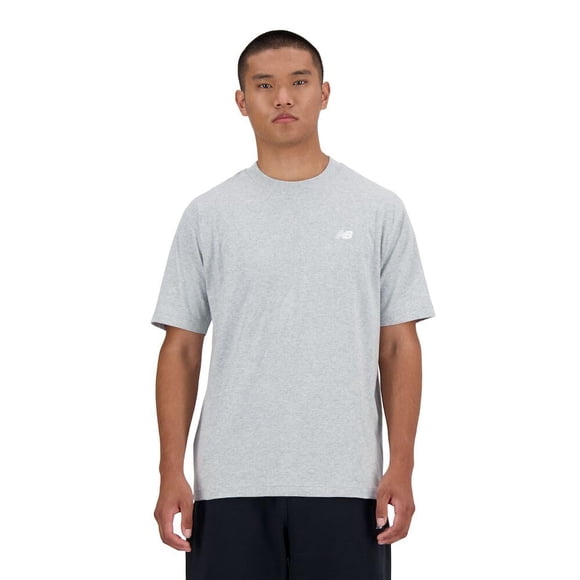 Camiseta New Balance Sport Essentials de algodón para hombre gris