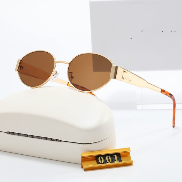 Gafas de sol con forma de arco triunfal para mujer, estilo retro, ovaladas, estilo ojo de gato, tendencia de moda