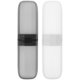 thumbnail image 1 of GOOHOCHY Estuche portátil para cepillos de dientes, 2 unidades, para viajes, desmontable, con tapa, moderno y pequeño soporte para pasta de dientes para senderismo., 1 of 8