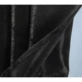 thumbnail image 3 of Olivia Gray Roxy Two Tone Jacquard Grommet Single Panel - 54x90", Black, 3 of 5