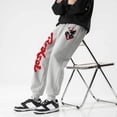 thumbnail image 3 of Pantalones de chándal con estampado de Anime Berserk para hombres, pantalones de Joggers atléticos, pantalones de forro polar casuales con bolsillos, disfraz de Cosplay, primavera y otoño, 3 of 5