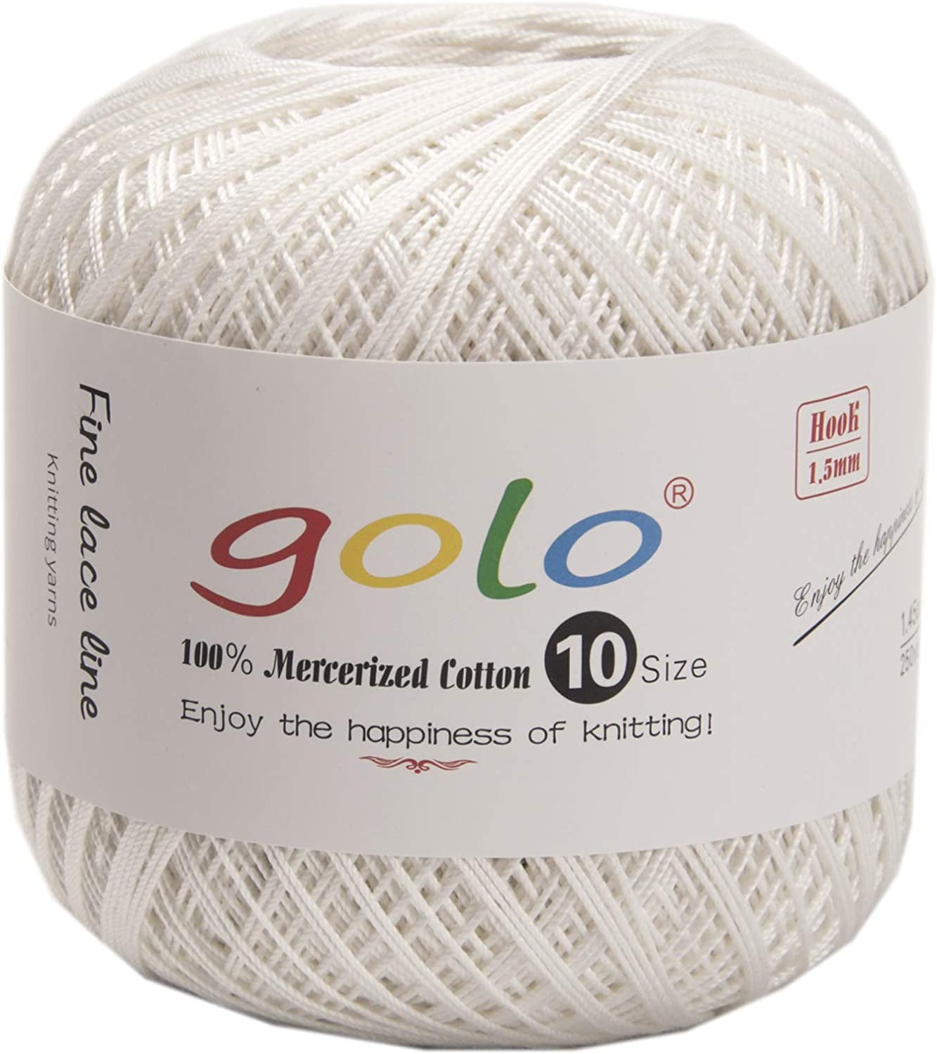 golo Crochet Thread Size 10 for Crocheting Crochet yarn for hand knitting