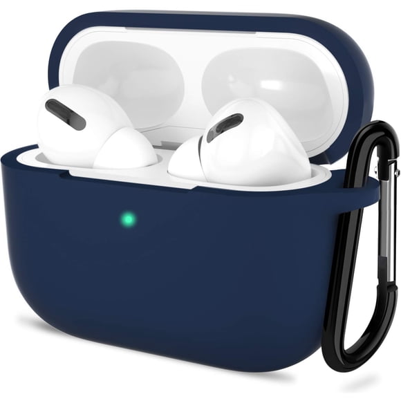 Funda ATUAT AirPods Pro de silicona de segunda generación, azul medianoche