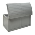 thumbnail image 2 of Hardwood Barrel Top Toy Chest - Gray, 2 of 9