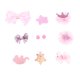 thumbnail image 3 of 10 piezas bebé niñas Bowknot horquil para el cabello accesorio para el cabello- Rosado Zulema Horquilla Bowknot, 3 of 8