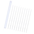 thumbnail image 1 of 10 piezas de agujas de abalorios, semillas de abalorios Agujas de abalorios Agujas grande Agujas de abalorios plegables para joyería co, 1 of 8