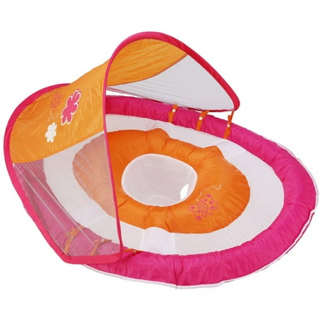 swimways infant spring float with canopy