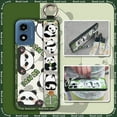 thumbnail image 2 of KBS-Phone Case For MOTO G Play 2024/4G/5G, Cute Protective Soft case Wristband Phone Holder Durable Panda Anti-knock Silicone Shockproof Wrist Strap Cartoon Dirt-resistant Fashion Design, 2 of 9