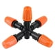 thumbnail image 2 of Conector de boquilla para manguera de jardín con 5 boquillas desmontables, cabezal rociador de niebla fina para regar flores y humidificar, diseño de vórtice antiobstrucción, para riego de, 2 of 9