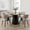 Gray, variant on IZXGS Modern Dining Chairs Set of 2, Upholstered Kitchen Chairs with PU Leather and Metal Legs,Gray