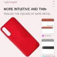 thumbnail image 3 of serony Phone Case Shockproof Silicone Phone Cover Elastic Cellphone Protector, Replacement for Samsung A70, Red, 3 of 8