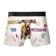thumbnail image 2 of Back to School Cute Weimaraner All Over Print Boxer Briefs Underwear for Men Dad Weim Gray Ghost Dog Lover - 13010, 2 of 6