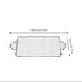 thumbnail image 5 of EeaseMX Cubierta gruesa para parabrisas de coche, protección contra la nieve, el sol y las heladas, protección exterior contra el hielo y el polvo., 5 of 5