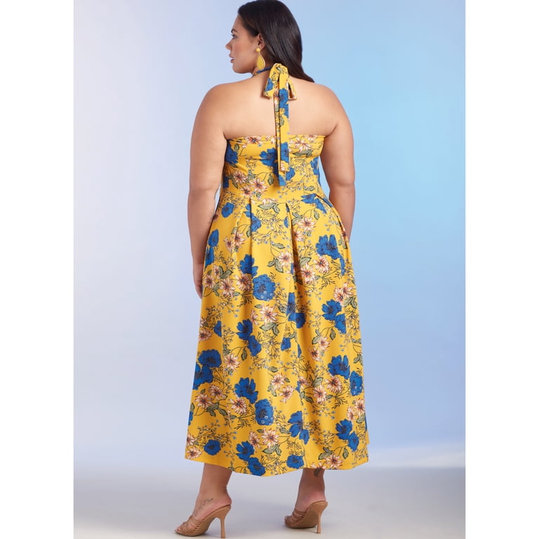 Simplicity Sewing Pattern 9743 -Women's Dresses, Size: W2  (20W-22W-24W-26W-28W) - Walmart.com