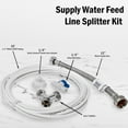 thumbnail image 4 of Metpure Washer Laundry Water Feed Line Splitter For Water Filtration RO Deionization Aquarium System 25’ Feet X 1/4” Tubing W/Shut Off Valve And Wye Connector + Supply Hose, 4 of 7