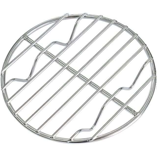 Casewin Round Cooling Cooking Racks - Size 5”, 6.7''& 8.3” & 9.5” - Stainless Steel Round Steaming Baking Rack, Multi-Purpose for Canning Air Fryer Pressure Cooker, Dishwasher Safe