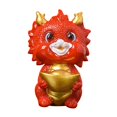thumbnail image 3 of Estatua de dragón chino de resina para escritorio, figura de animales chinos para escritorio Estilo D, 3 of 9