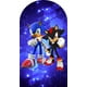 thumbnail image 3 of Fondo de fiesta de cumpleaños de niño con arco de Sonic, héroe de carrera, velocidad, erizo, pancarta de arco de poliéster, accesorios de fotografía, 3 of 5