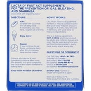 Lactaid Fast Act - 32 Caplets, Pack of 4