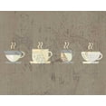 thumbnail image 2 of Allen, Kimberly 24x20 White Modern Wood Framed Museum Art Print Titled - Postcard Coffee 2, 2 of 4