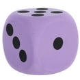 thumbnail image 1 of SHISUYAN Large Purple EVA Number Dice for Party Games Multifunctional Game Props Perfect for Family Play 3.15 Inches, 1 of 8