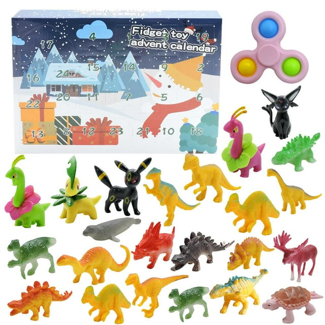 Calendario De Cuenta Regresiva De Adviento De Navidad 2021 Juegos De Juguetes Sensoriales Regalos Sorpresa Para Fiesta 24 Uds. Speravity HA043221-01