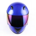 thumbnail image 5 of Motorcycle Motocross MX ATV Dirt Bike Youth Full Face Helmet HG316 Glossy Blue, 5 of 6