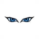 thumbnail image 1 of Bsvklp 1 Par Pegatinas Ojos Malvados para Coche Pegatinas Impermeables Personalidad (azul), 1 of 8