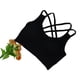 thumbnail image 2 of Mujeres Yoga Fitness Stretch Workout Tank Top Seamless Racerback acolchado sujetador deportivo (negro M), 2 of 4