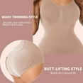 thumbnail image 3 of MISS MOLY Shapewear Bodysuit for Women Scoop Neck Tummy Control Seamless Slim Fit Bodysuit Jumpsuit, 3 of 6