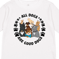 thumbnail image 4 of Inktastic All Dogs Are Good Dogs with Cute Dog Family Boys or Girls Long Sleeve Toddler T-Shirt, 4 of 5