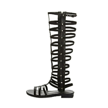 

Women s Sandals Casual Knee High Roma Shoes